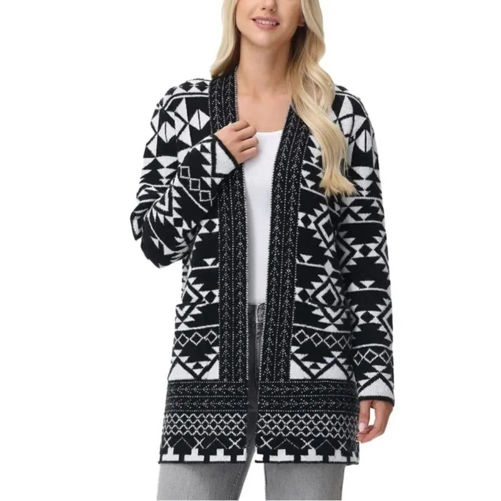 Frye Women's Patterned Cardigan - Picture 4 of 4